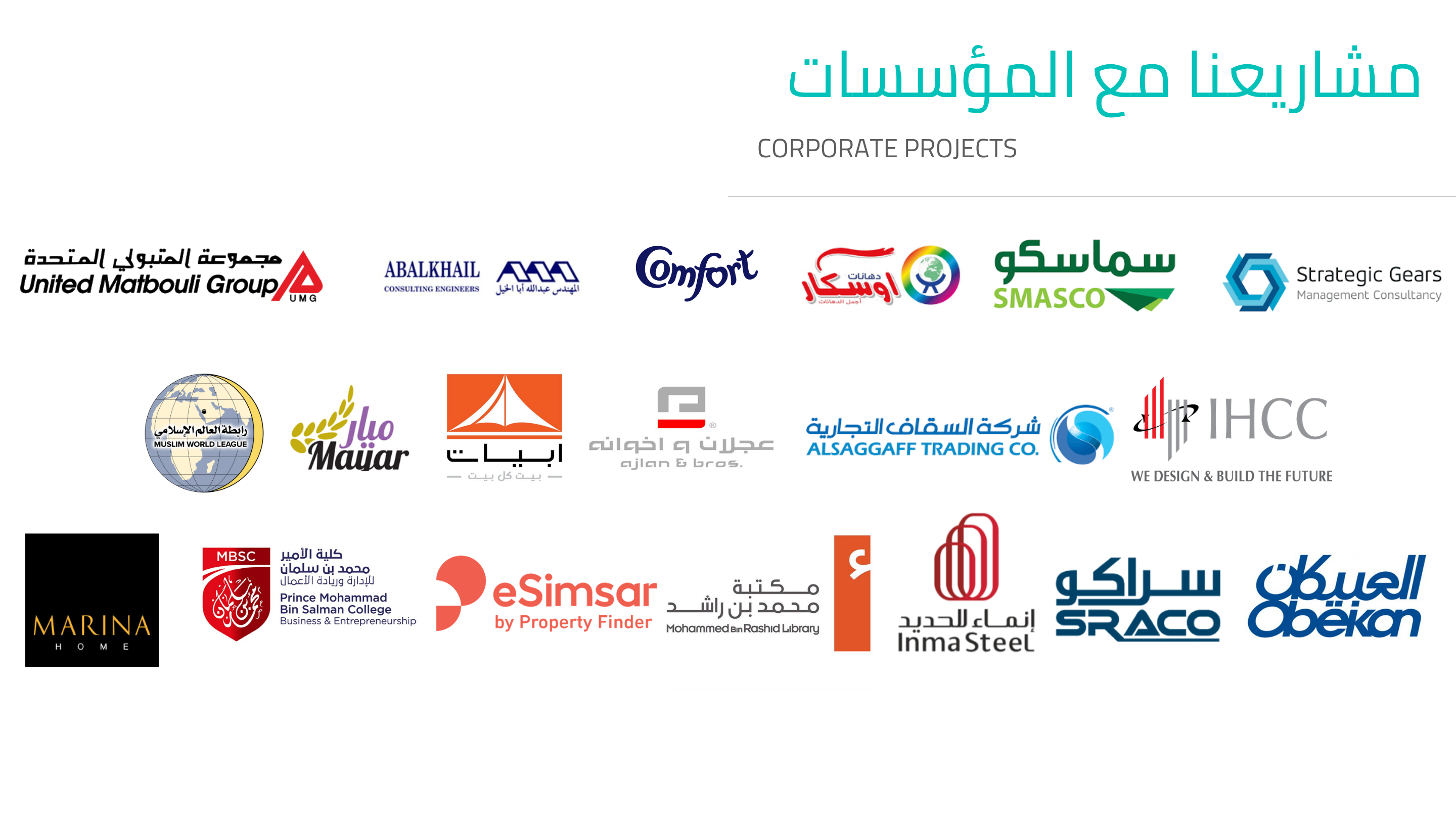 corporate copywriter in Riyadh projects